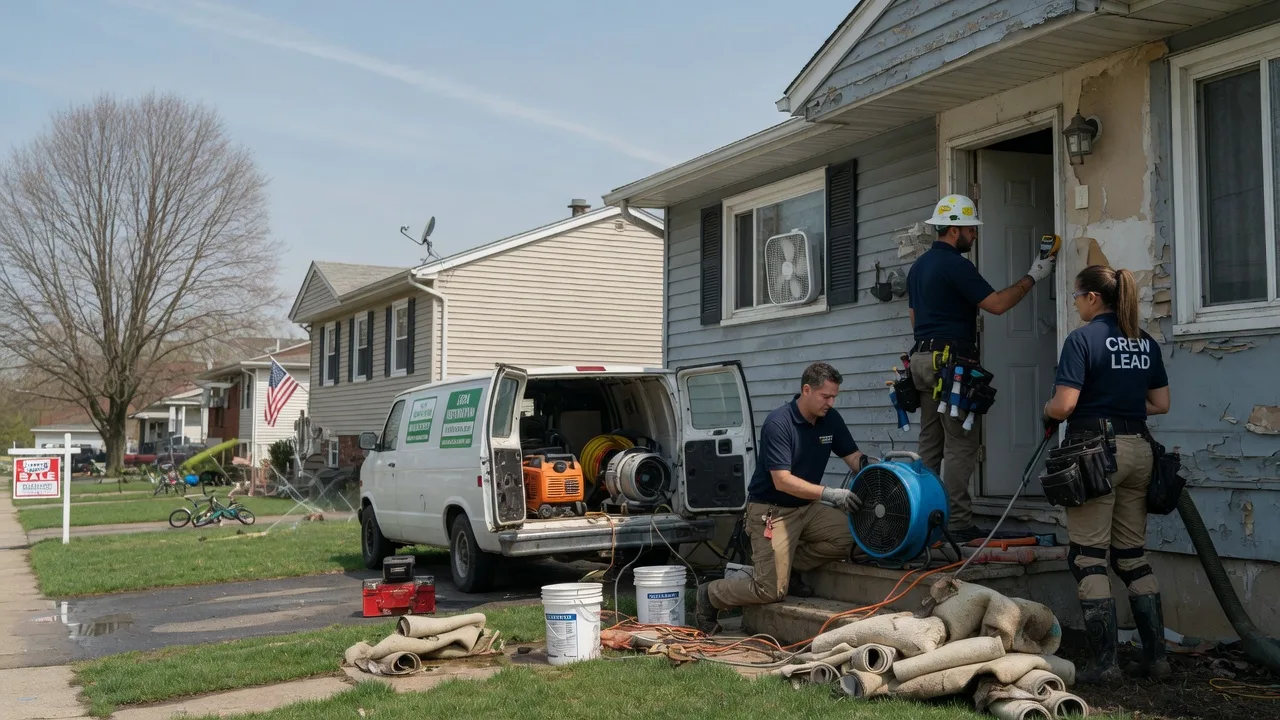 Flood Cleanup in Galena, IL near me